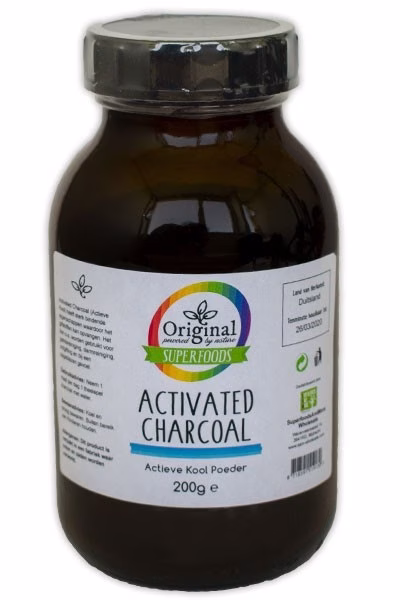 Original Superfoods Geactibeerde Houtskool