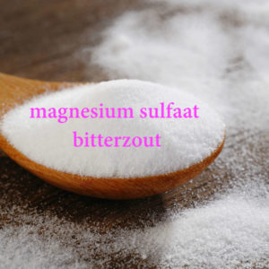 Bitterzout- magnesiumsulfaat-epsomzout 1 kilo