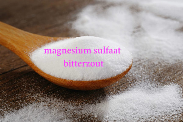Bitterzout- magnesiumsulfaat-epsomzout 1 kilo