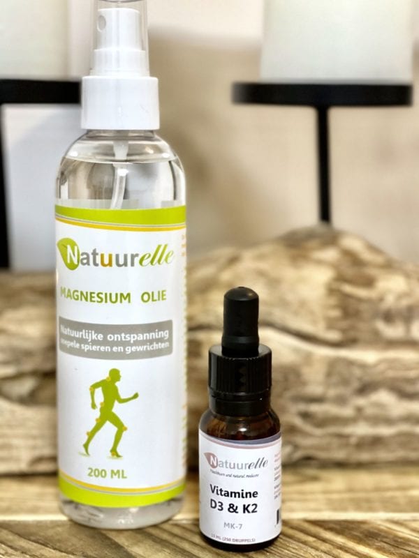 Voordeel set Vitamine D3/K2  en Magnesium Olie
