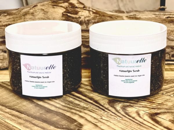 Voordeel Set 2 x  Natuurlijke Scrub van Habba Sawda en Argonolie