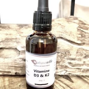 Groot verpakking Vitamine D3 en K2 50 ml