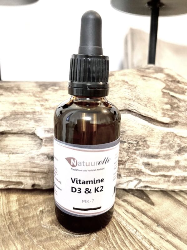 Groot verpakking Vitamine D3 en K2 50 ml
