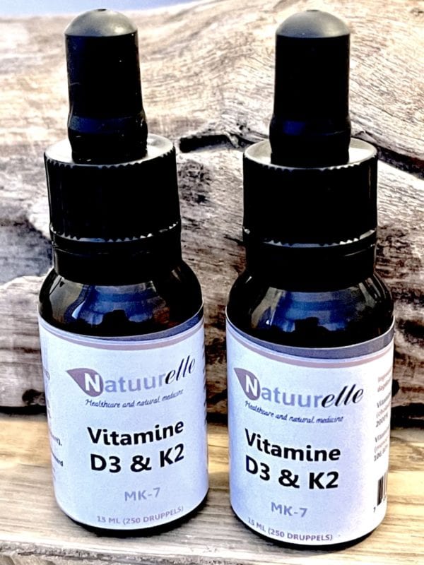 Vitamine D3 en K2 1+1 gratis