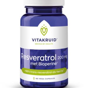 Resveratrol 200 mg met Bioperine®