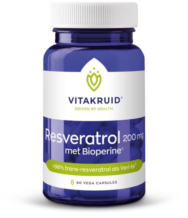 Resveratrol 200 mg met Bioperine®