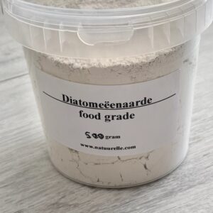 Diatomeëenaarde food grade 500 gram