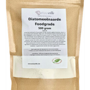 Diatomeëenaarde food grade 500 gram