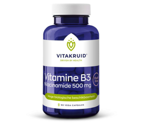 Vitamine B3 Niacinamide 500 mg