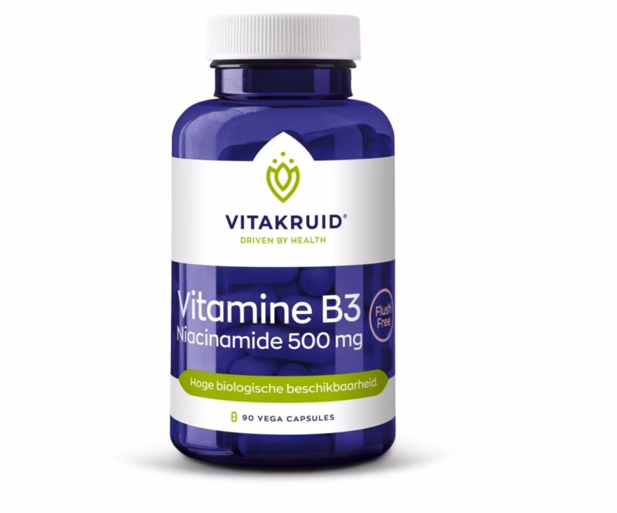 Vitamine B3 Niacinamide 500 mg