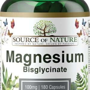 Magnesium bisglycinaat 180 capsules