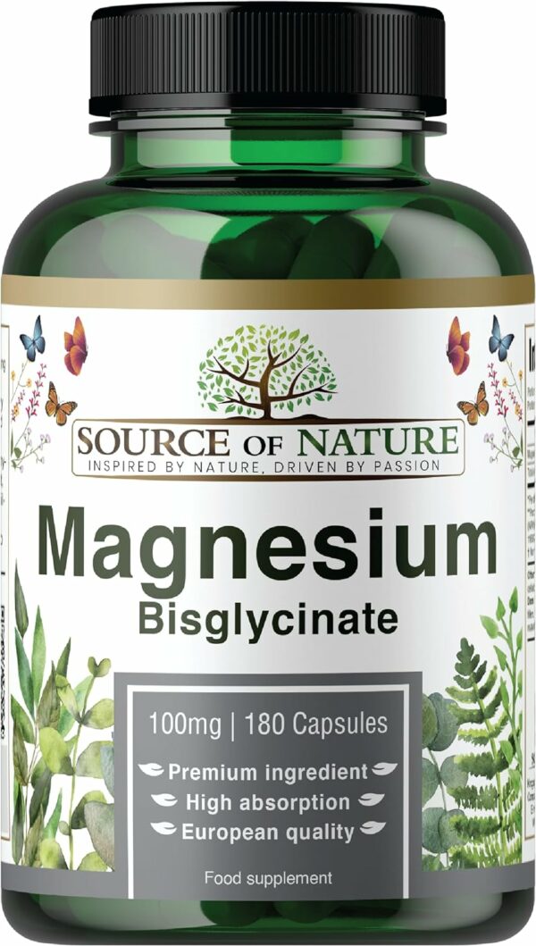 Magnesium bisglycinaat 180 capsules