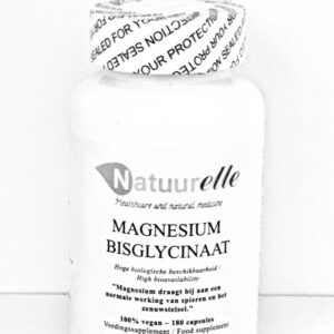 Magnesium bisglycinaat 150 mg 180 capsules 1+1