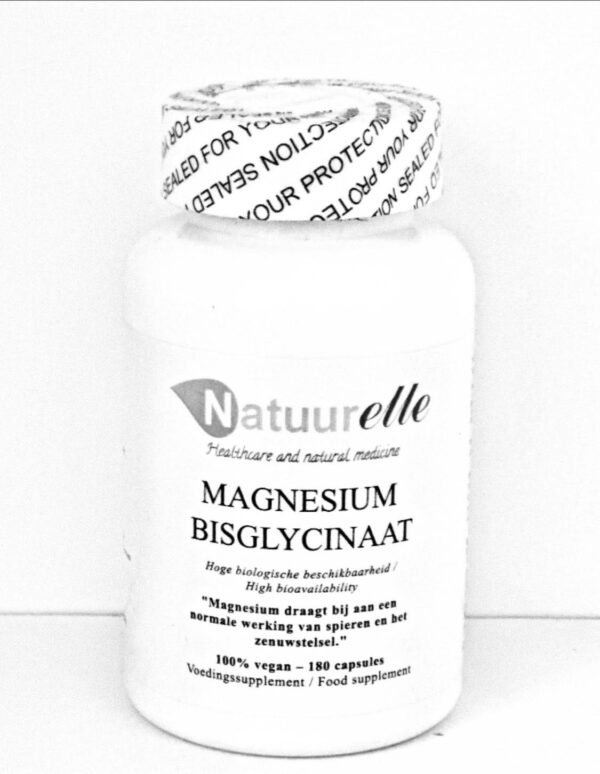 Magnesium bisglycinaat 150 mg 180 capsules 1+1