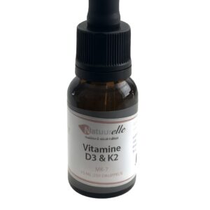 Vitamine D3 en K2 15 ml (op basis van olijfolie)