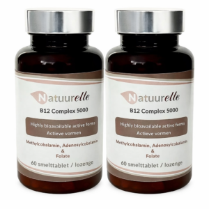 Natuurelle B12 Complex 5000 1+1 gratis
