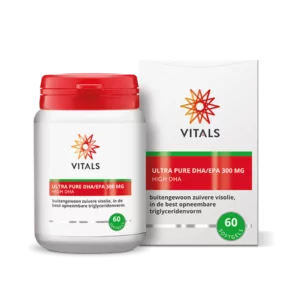 ULTRA PURE DHA/EPA 300 MG 60 SOFTGELS vanaf 3 jaar