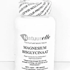 Magnesium bisglycinaat 150 mg 180 capsules 1+1